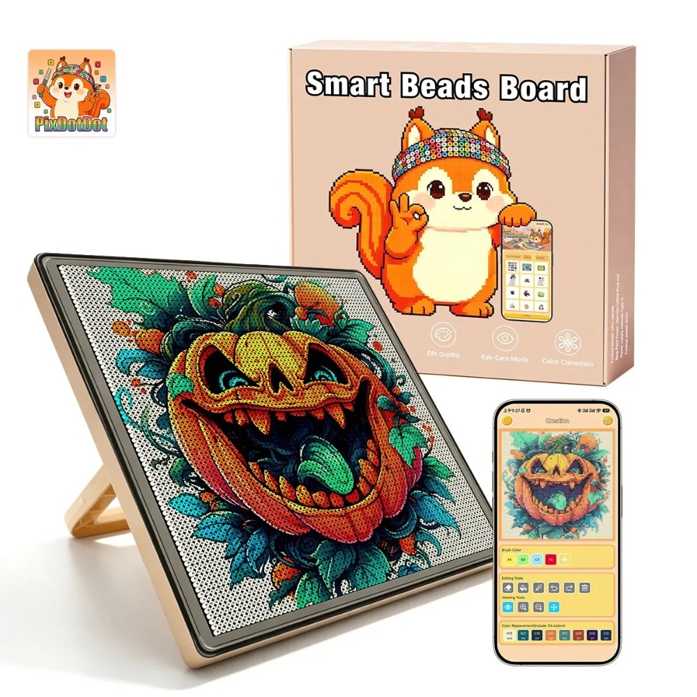 Home Decor Free App - แผงไฟ LED อัจฉริยะสำหรับงานศิลปะพิกเซล DIY พร้อมแอปแนะนำรูปแบบ สำหรับตกแต่งบ้าน