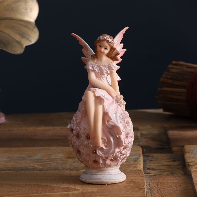 รูปปั้นนางฟ้าในสวนสไตล์นอร์ดิก - Home Decor Za บทวิจารณ์และราคา