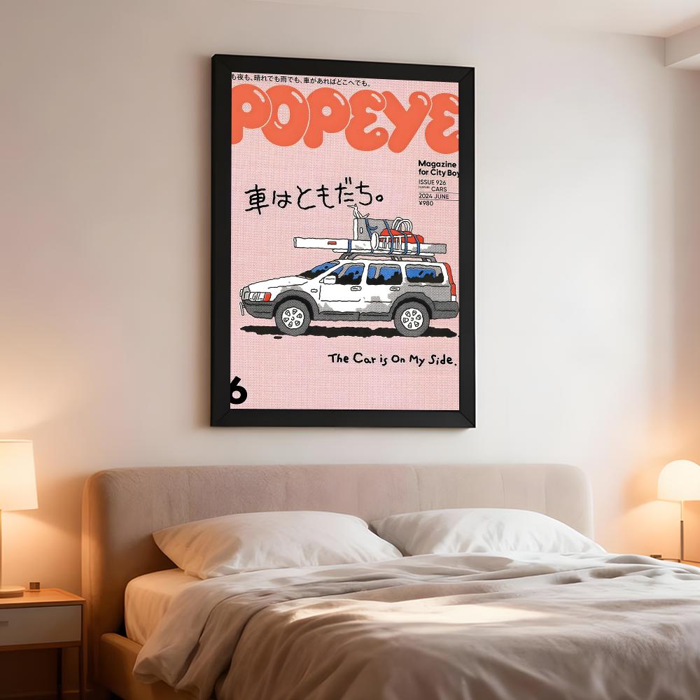 โปสเตอร์ POPEYE นิตยสารไลฟ์สไต - Home Decor Magazine บทวิจารณ์และราคา