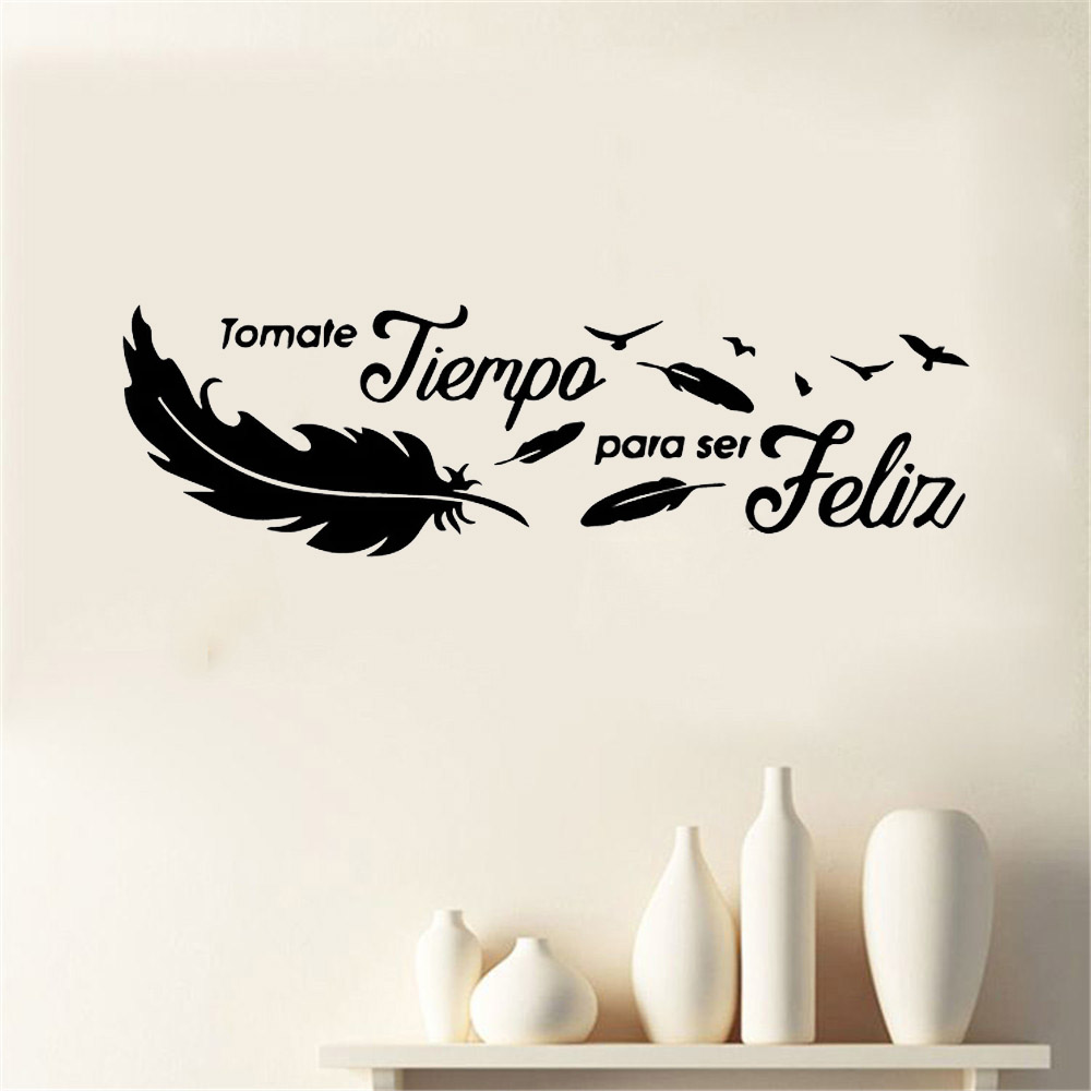 Feather สติ๊กเกอร์ติดผนังสเปนว - Home Decor Indonesia บทวิจารณ์และราคา