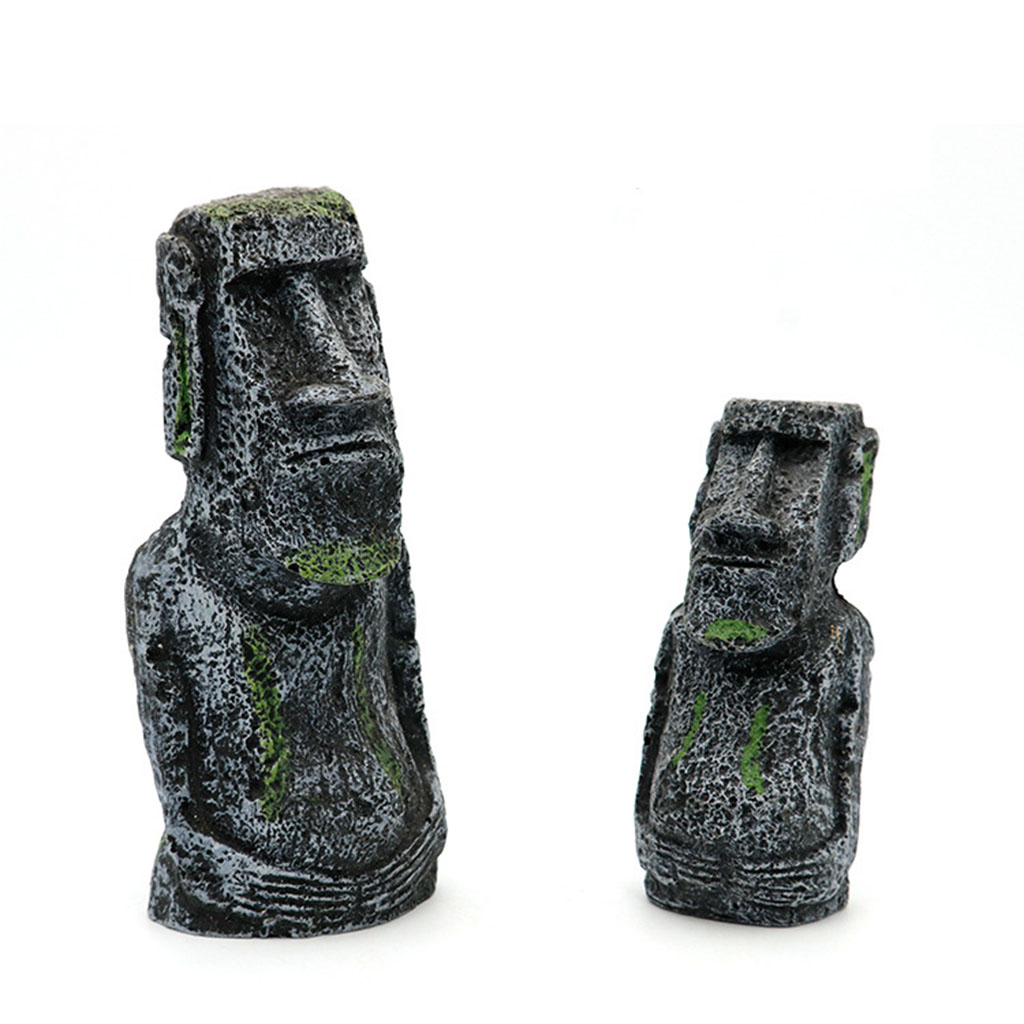 เรซิ่นถังปลา Moai Decor เกาะอี - Home Decor Za บทวิจารณ์และราคา
