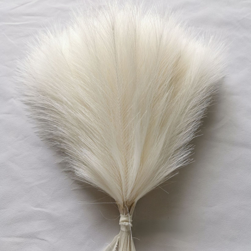 10 ชิ้นประดิษฐ์ Pampas Grass ช - Pampas Grass Decor บทวิจารณ์และราคา