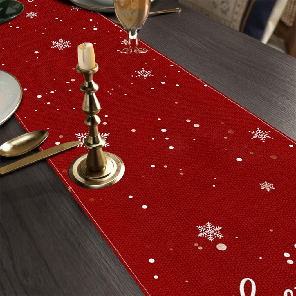 ผ้าปูโต๊ะลายดอกไม้สำหรับเทศกาล - Linen Table Runner บทวิจารณ์และราคา