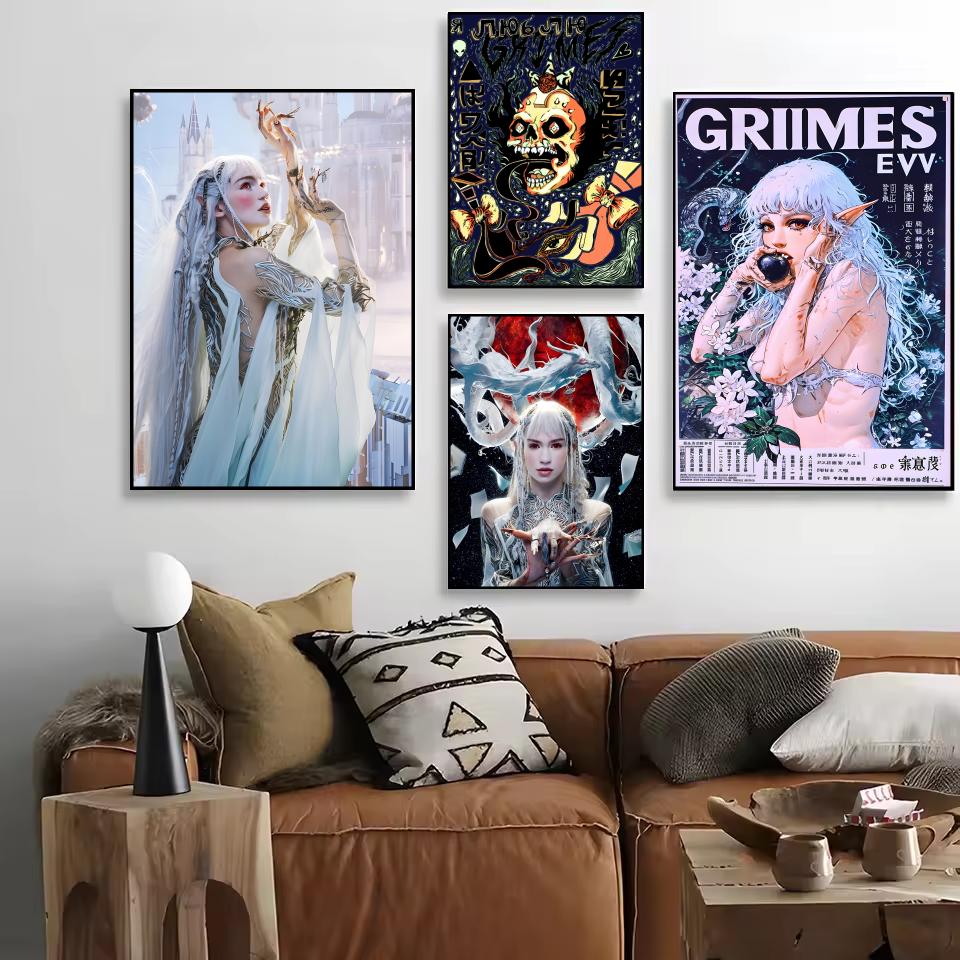 นักร้องป๊อป G_Grimes นิตยสารโป - Home Decor Magazine บทวิจารณ์และราคา