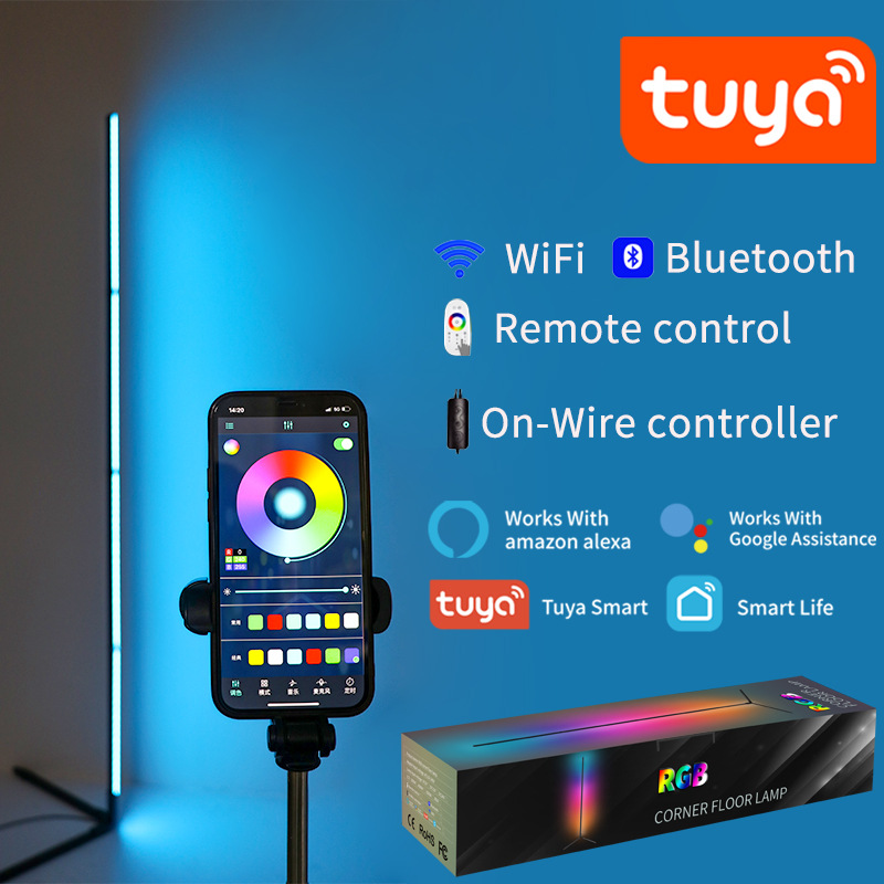 โคมไฟตั้งพื้น Tuya RGBIC LED ข - Home Decor Free App บทวิจารณ์และราคา