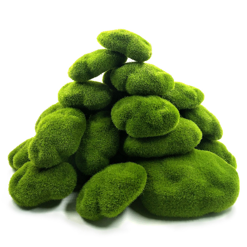 สีเขียวหญ้าเทียมโฟม MOSS พืช M - Home Decor Za บทวิจารณ์และราคา