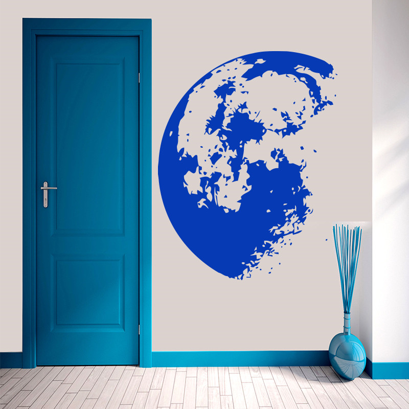 ด้านนอก Moon สติ๊กเกอร์ติดผนัง - Home Decor Y2K บทวิจารณ์และราคา