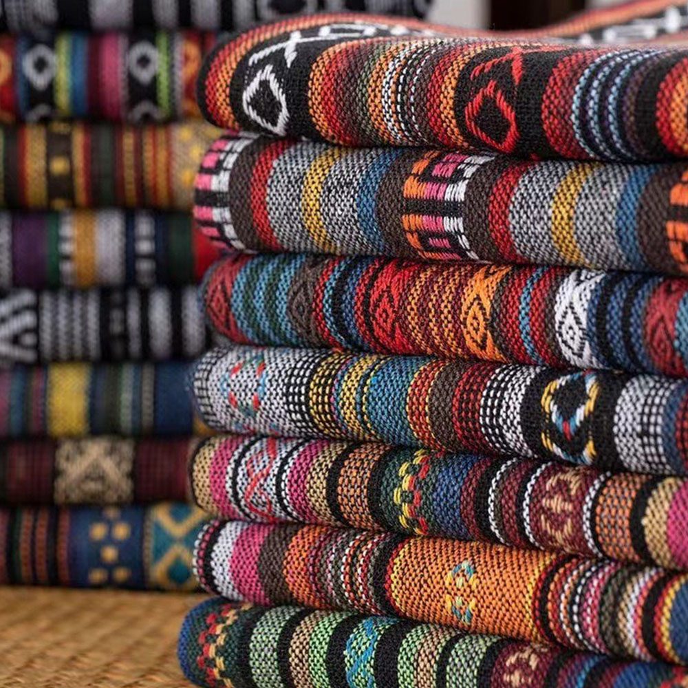 สไตล์ชาติพันธุ์ผ้าฝ้ายผ้าลินิน - Linen Table Runner บทวิจารณ์และราคา