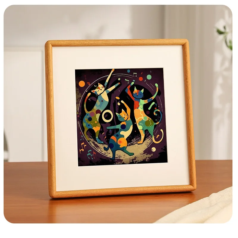กรอบรูปไม้เนื้อแข็งทรงสี่เหลี่ - Bamboo Photo Frame บทวิจารณ์และราคา