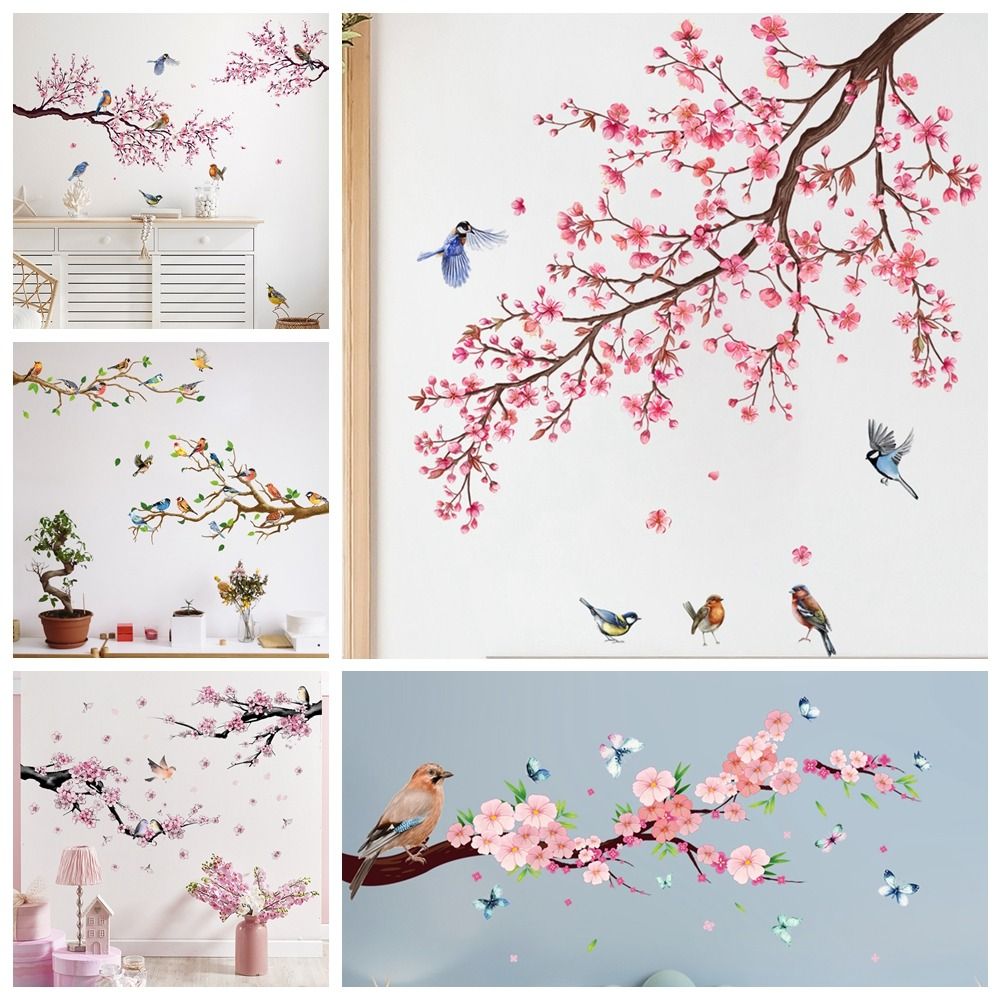 สติกเกอร์ติดผนังหลากสี PVC สไต - Home Decor Indonesia บทวิจารณ์และราคา