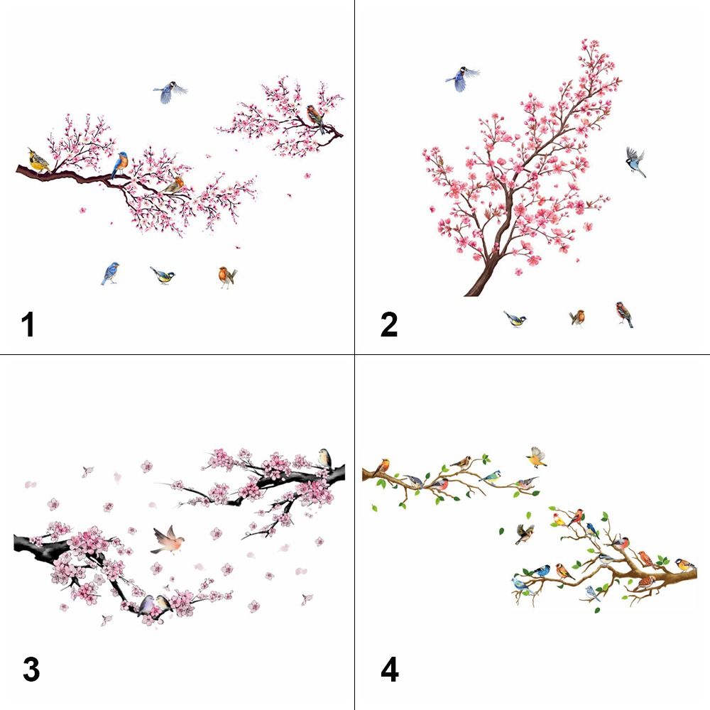 สติกเกอร์ติดผนังหลากสี PVC สไต - Home Decor Indonesia บทวิจารณ์และราคา