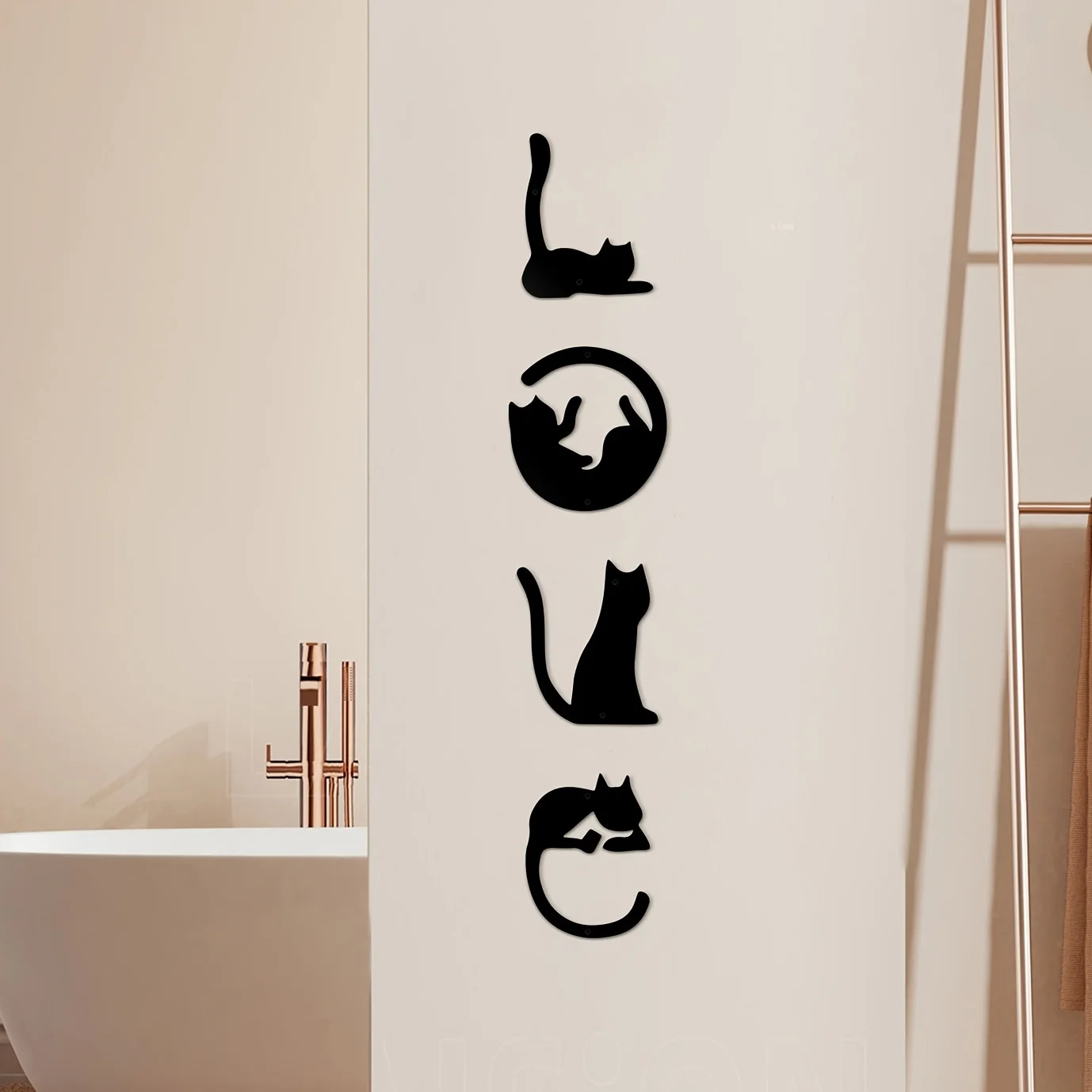 Helloyoung ตกแต่งผนังโลหะแมวน่ - Home Decor Y2K บทวิจารณ์และราคา