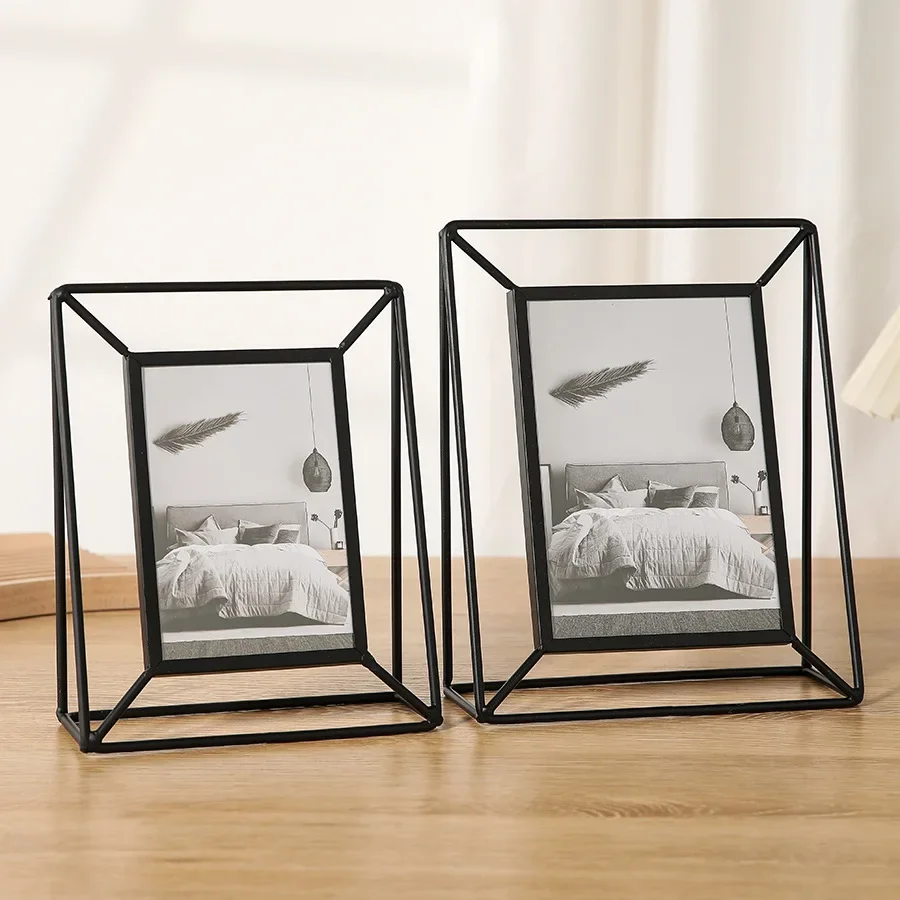 กรอบรูปโลหะทรงสี่เหลี่ยมผืนผ้า - Bamboo Photo Frame บทวิจารณ์และราคา