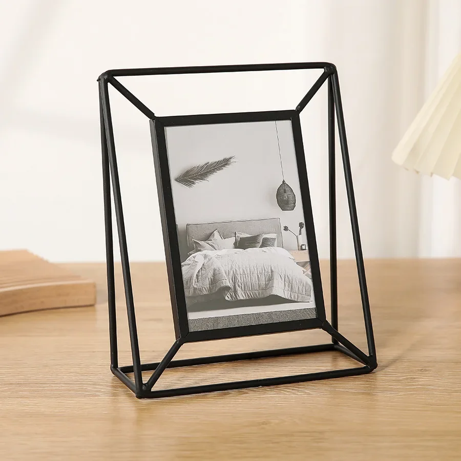 กรอบรูปโลหะทรงสี่เหลี่ยมผืนผ้า - Bamboo Photo Frame บทวิจารณ์และราคา