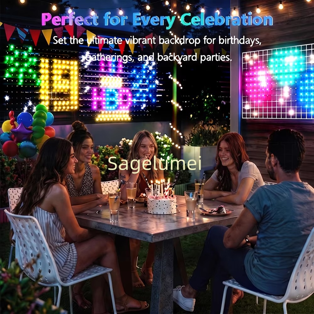 ไฟม่าน LED อัจฉริยะ 1.6M-3M คว - Home Decor Free App บทวิจารณ์และราคา