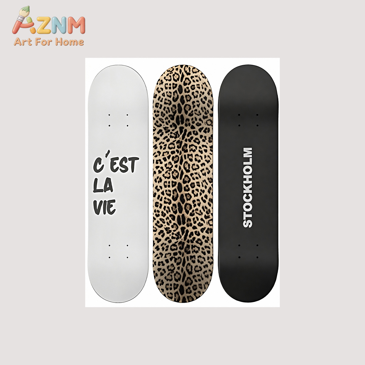 AZNM โปสเตอร์ภาพพิมพ์แคนวาสลาย - Home Decor Y2K บทวิจารณ์และราคา
