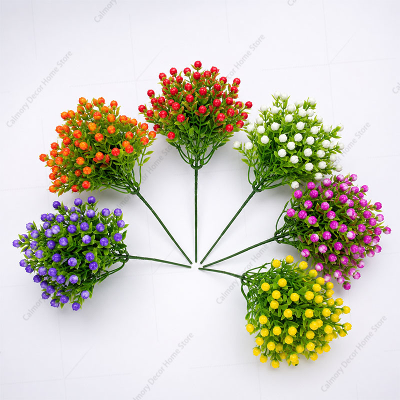ช่อดอกไม้หญ้ามิลานเทียม ต้นไม้ - Pampas Grass Decor บทวิจารณ์และราคา