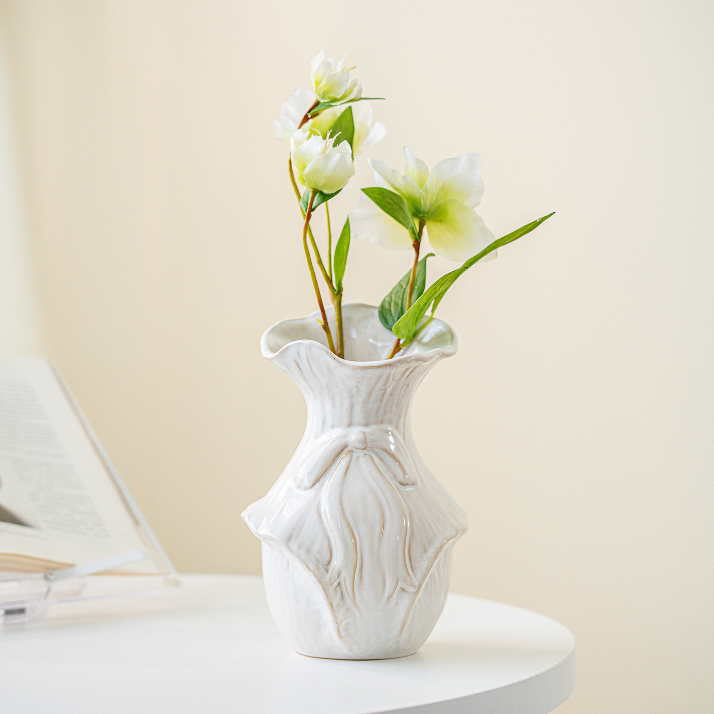 CAPIRON Retro Nordic แจกันเซรา - Pampas Grass Decor บทวิจารณ์และราคา