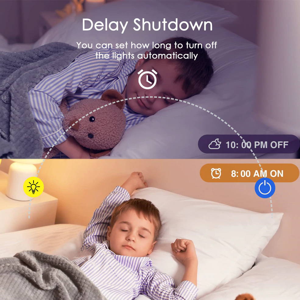 หลอดไฟ LED อัจฉริยะ E27 ควบคุม - Home Decor Free App บทวิจารณ์และราคา