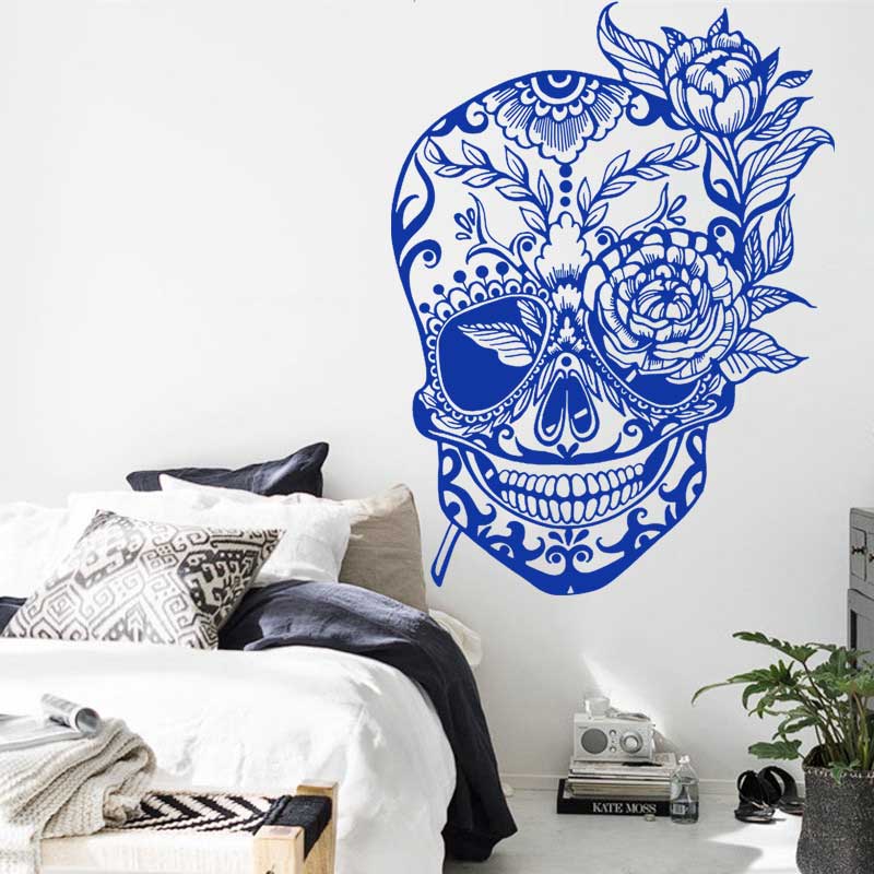 Day Of The Dead กะโหลกศีรษะน้ำ - Home Decor Y2K บทวิจารณ์และราคา
