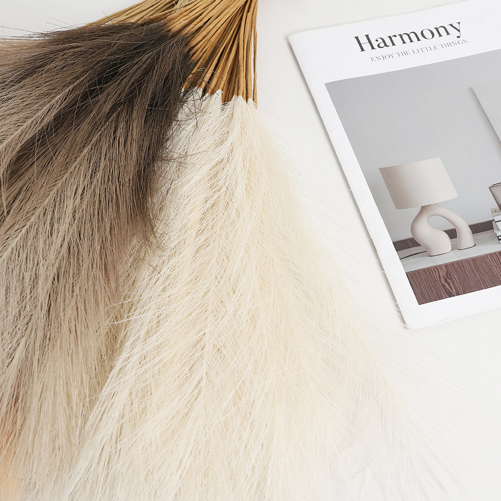 6/12 ชิ้น แพมพัส ดอกไม้ประดิษฐ - Pampas Grass Decor บทวิจารณ์และราคา