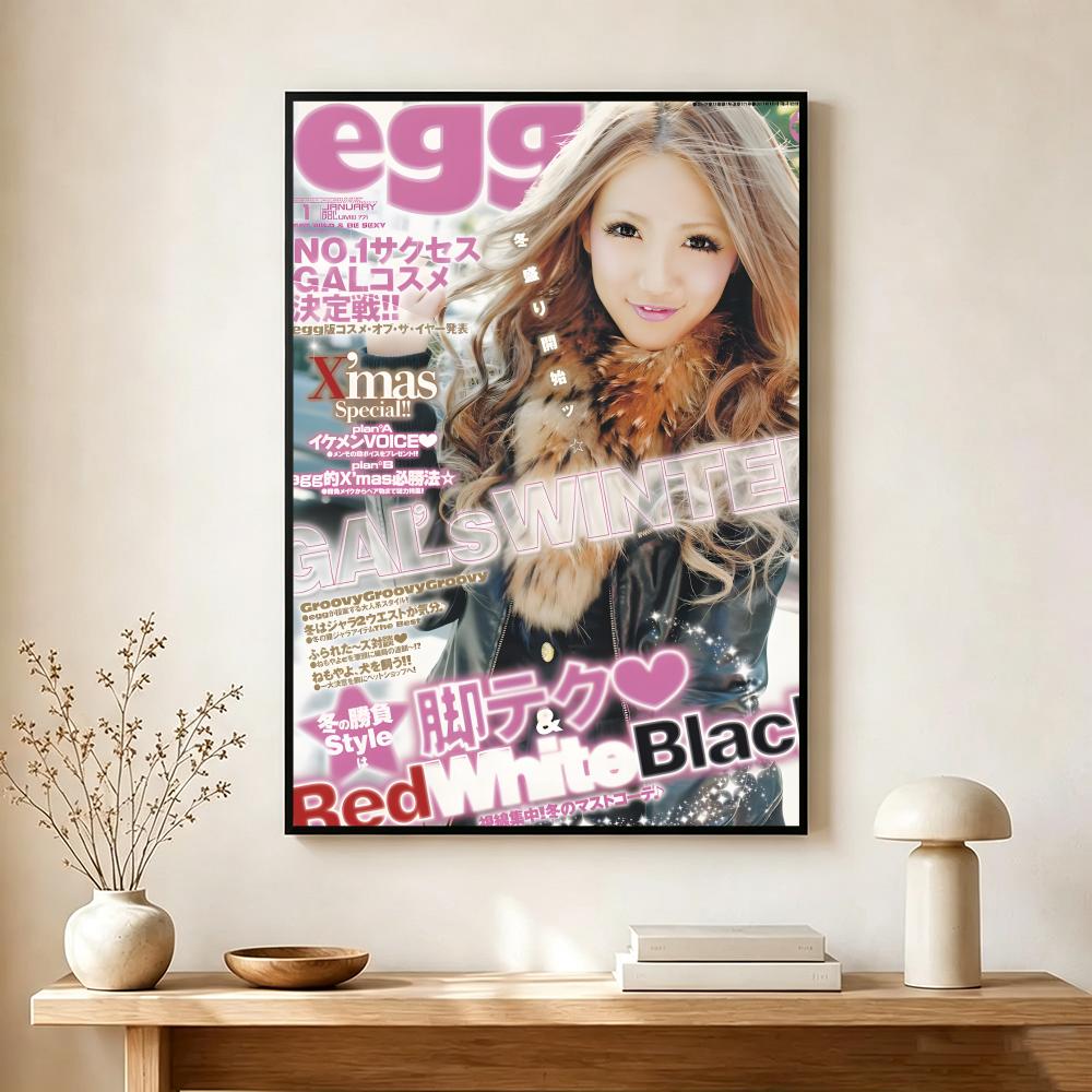 นิตยสาร Gyaru โปสเตอร์ EGG GAL - Home Decor Magazine บทวิจารณ์และราคา