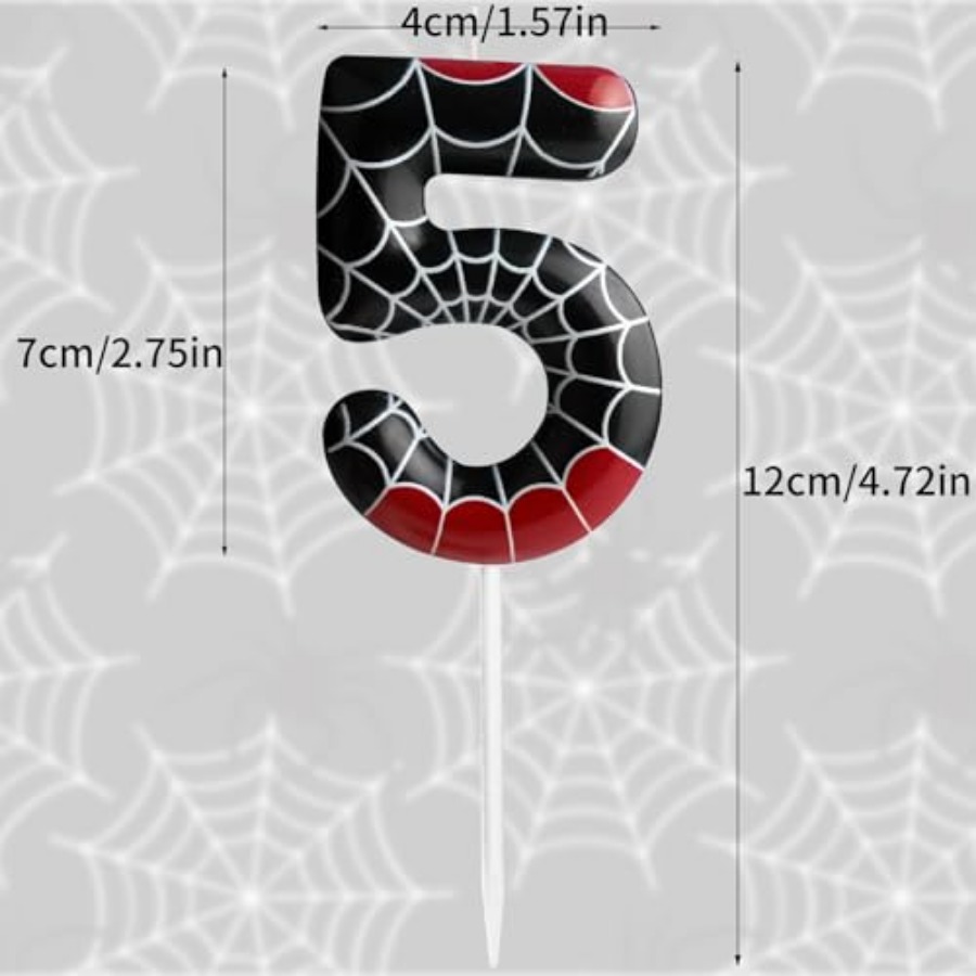 เทียนวันเกิด สีดำ สีแดง ของตกแ - Home Decor Theme บทวิจารณ์และราคา