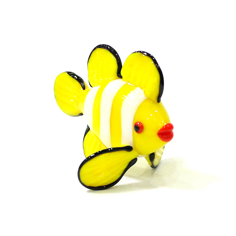 Murano แก้วตัวตลกปลารูปปั้นขนา - Home Decor Za บทวิจารณ์และราคา