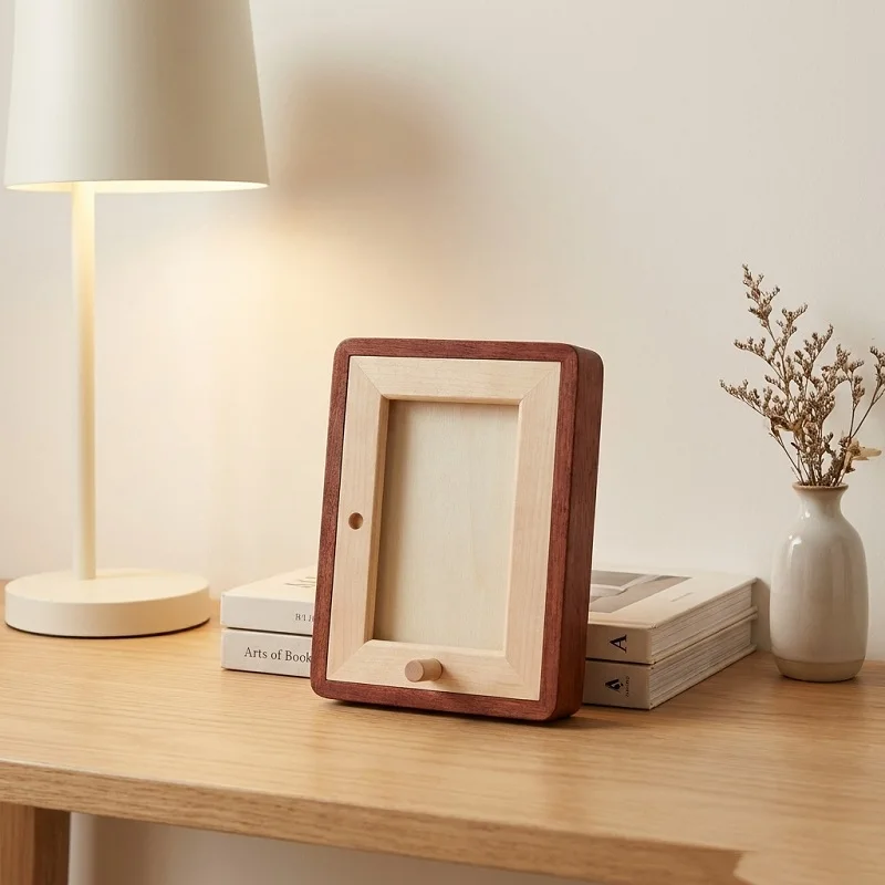 กรอบรูปไม้จริงมุมโค้งมน สำหรับ - Bamboo Photo Frame บทวิจารณ์และราคา